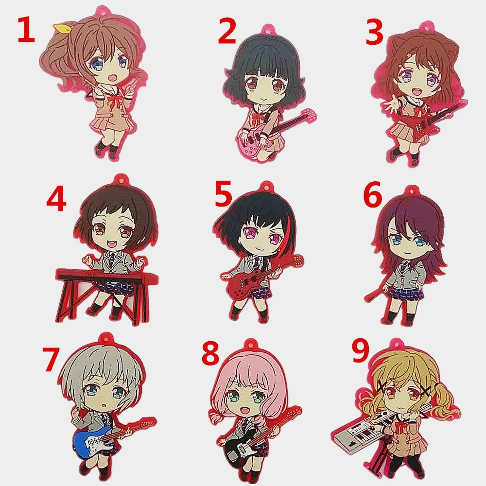 

Взгляд! Резиновый брелок для ключей в стиле аниме