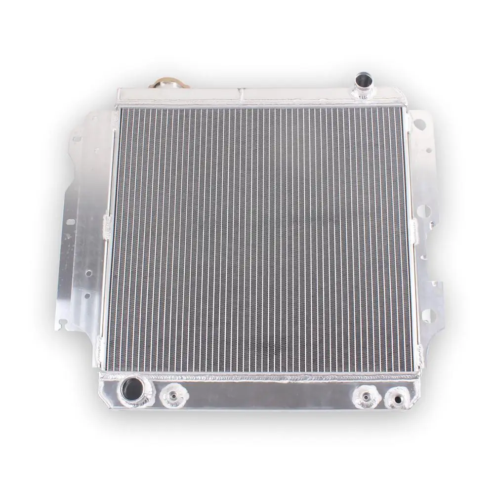 

Автозапчасти для Jeep Wrangler YJ/TJ 2.4L 2.5L 4.0L 4.2L L4 L6 1987-2006 алюминиевый радиатор 4 ряда