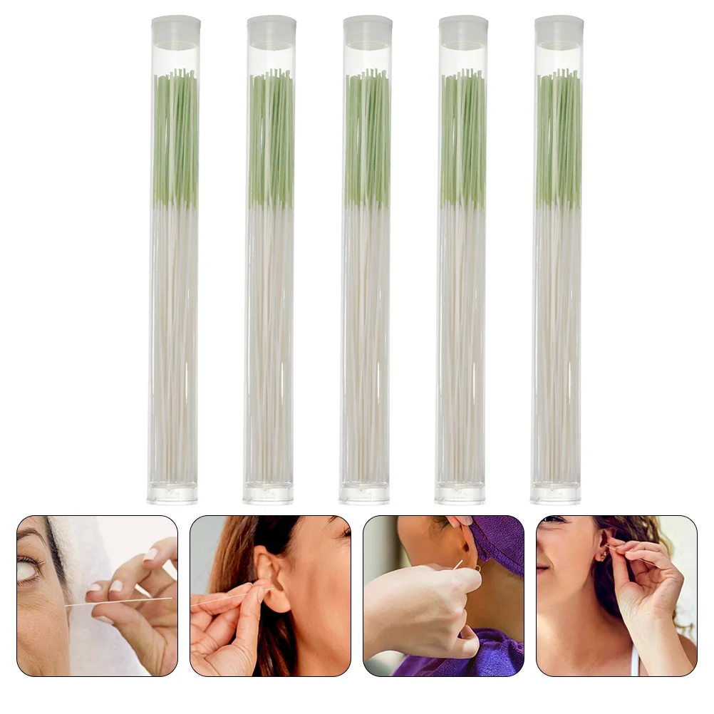

Ear Hole Floss Cleaner Tools Cleaning Line Care Removal Earrings Odor Pierced Lines Earring Earwax Tool Liquid Rope Clean Kit