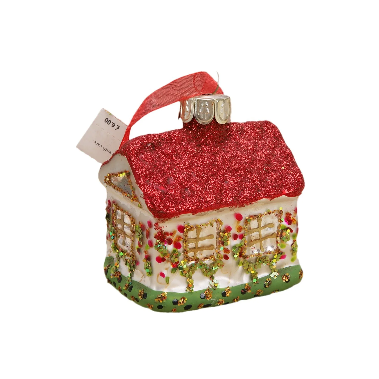 Рождественская елка подвесные украшения стеклянные для дома новогодняя