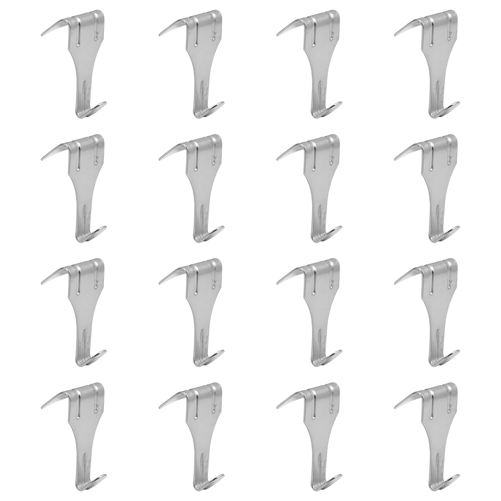 

30pcs S-Shape Moulding Hooks Picture Rail Hooks Hangers Picture Frame Hook
