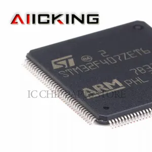 STM32F407ZET6 2PCS LQFP-144 MCU 32Bit STM32 ARM Cortex M4F RISC 512KB Flash 2.5V/3.3V 144Pin LQFP Tray IC Chip Original In Stock