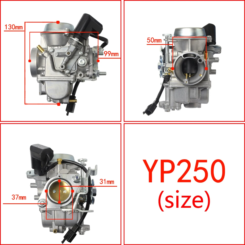 

КАРБЮРАТОР 250-300 КУБ НА МАКСИ СКУТЕРА ЯМАХА МАДЖЕСТИ, YP-250 YAMAHA MAJESTY 125 MAJESTY 250, ЛАКИ 260, БОСС 250, CYGNUS 125 КВАДРОЦИКЛ