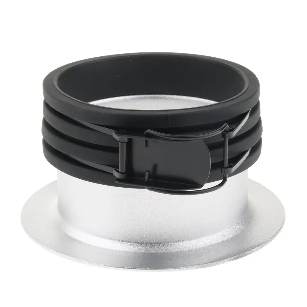 AD-PF студийный переходник для вспышки Profoto черный + серебристый