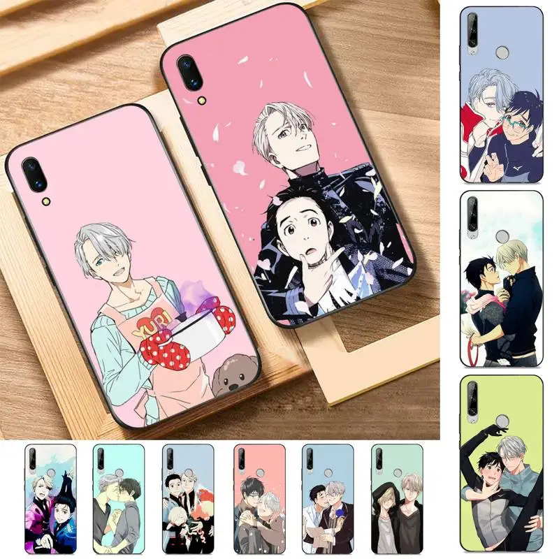 

Yinuoda YURI On ICE Phone Case for Huawei Y 6 9 7 5 8s prime 2019 2018 enjoy 7 plus