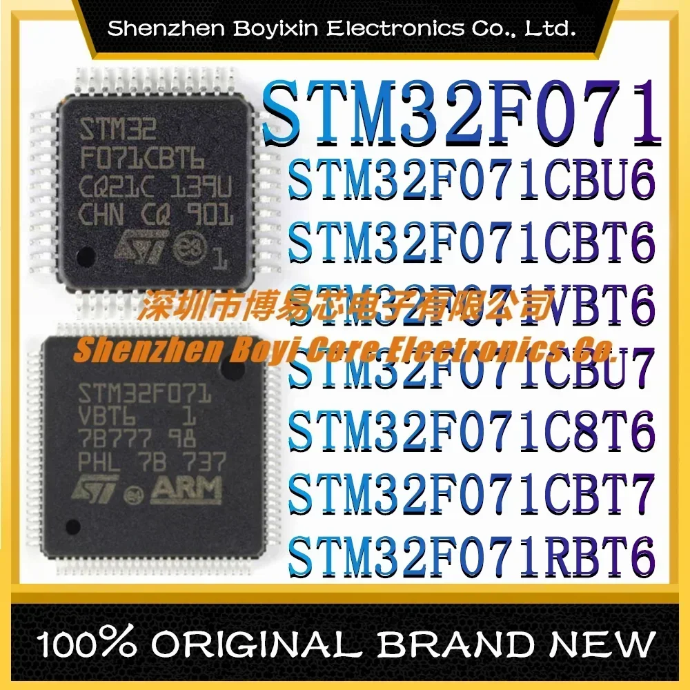 STM32F071CBU6 STM32F071CBT6 STM32F071VBT6 STM32F071CBU7 STM32F071C8T6 STM32F071CBT7 STM32F071RBT6 Керамический корпус