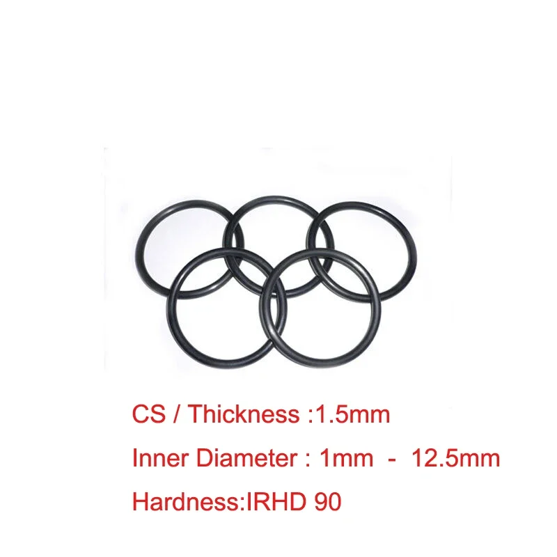 ID 1/2/2 5/3/3 5/4/4 5/5/5/5 5/6/6 5/7/7 5/8/8/8 5/910/11/12/12 5 мм x CS 1 уплотнительное кольцо NBR резиновая