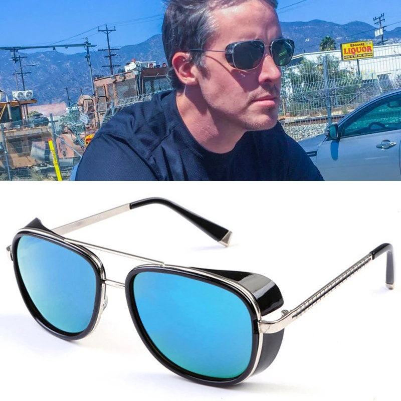 

Очки солнцезащитные мужские квадратные, Роскошные Модные Винтажные солнечные очки с защитой UV400