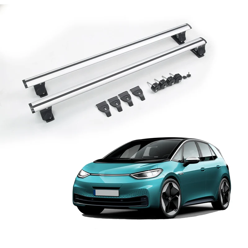 Car Removable Heavy Duty Luggage Carrier Cargo Roof Rack Cross Bar For Vw Volkswagen Id3