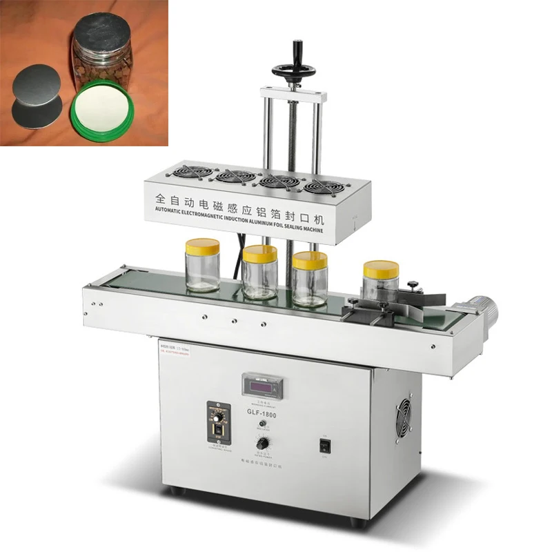 

Hot Selling Electromagnetic Induction Sealer Aluminum Foil Sealing Machine Honey Plastic Jars Gasket Capper Machine 35-85mm