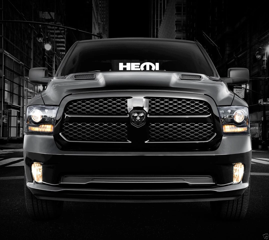 

For MOPAR 16" DODGE Front Windshield Window Banner Decal Sticker Dodge ram