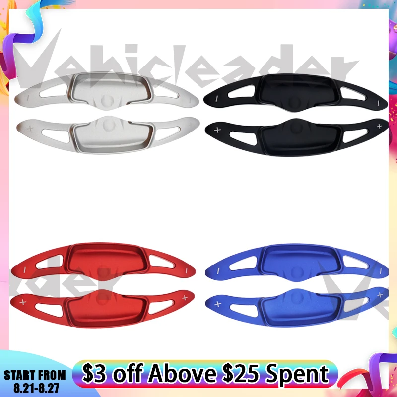 

Pair Car Auto Steering Wheel DSG Shift Paddle Aluminium Alloy Shift Extension For KIA K5 DL3 2020 Car Accessories