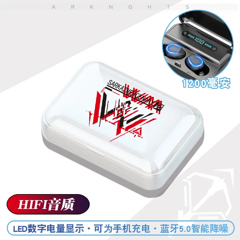 Bluetooth-наушники arknight W Cos для косплея Комплект беспроводных наушников Android Bluetooth 5 0 HD