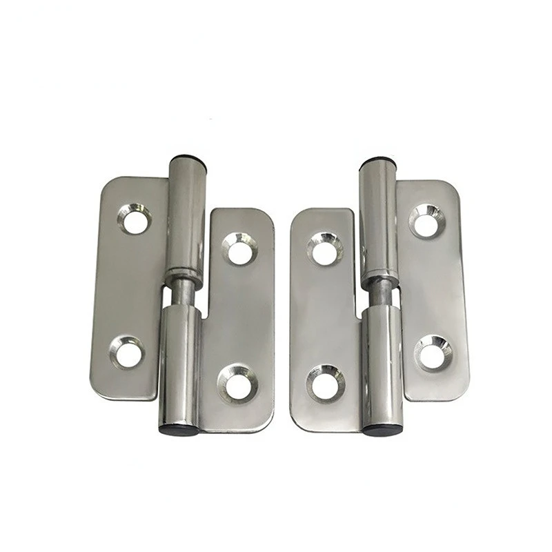 

10PCS 304 stainless steel detachable hinge, 4-inch thick heavy-duty fireproof door hinge, 4-inch circular hinge hardware