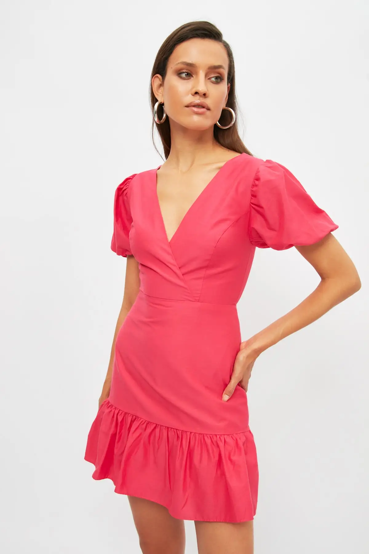 

Trendyol Back Detail Dress TPRSS21EL2895