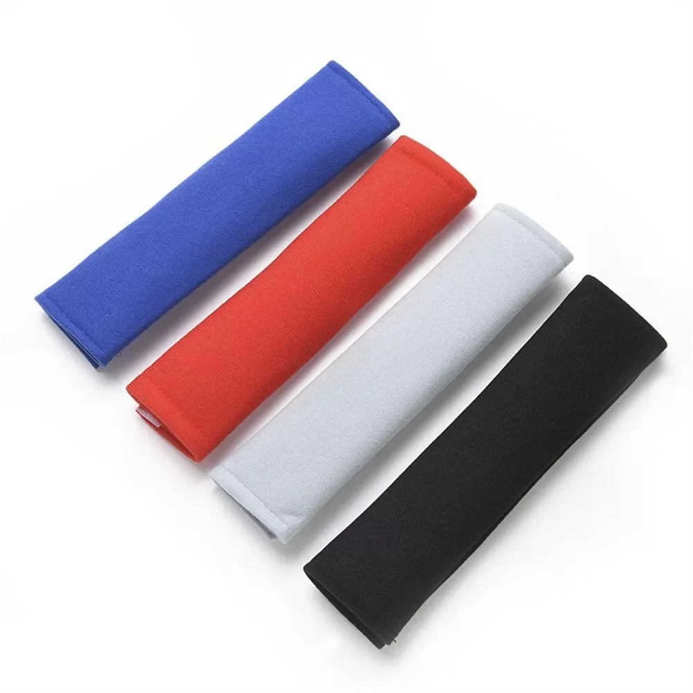 

2pcs Car Safe Seat Belt Cover Car Accessories Auto Child Cotton Breathable Protection Seat Belt Padding Pad Auto Interior Access