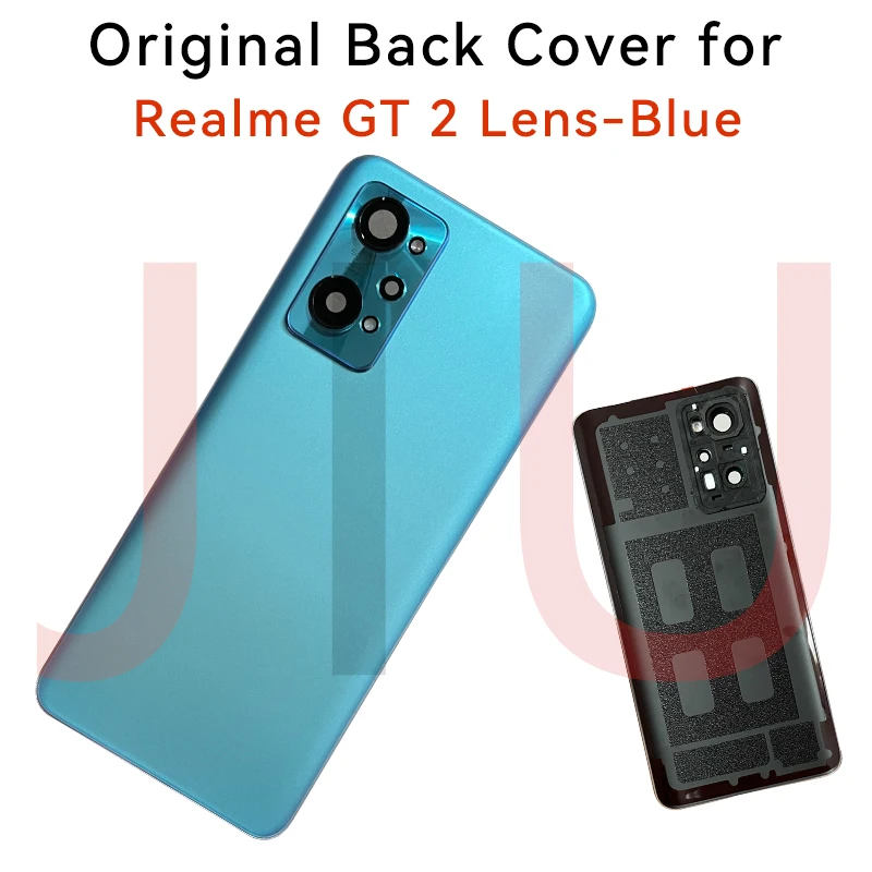

6,62 "оригинальная новая задняя крышка для Realme GT2, Крышка батарейного отсека, стеклянная панель gt 2, задняя крышка корпуса телефона, замена крышки телефона
