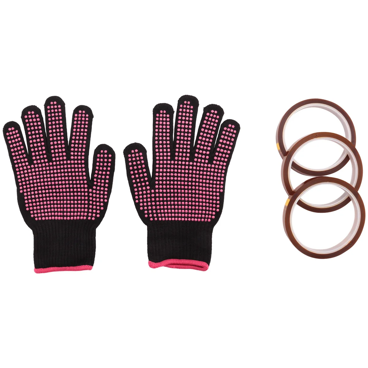 Термостойкие перчатки и 3 рулона 10 мм X33M 108 футов термопресс термостойкие