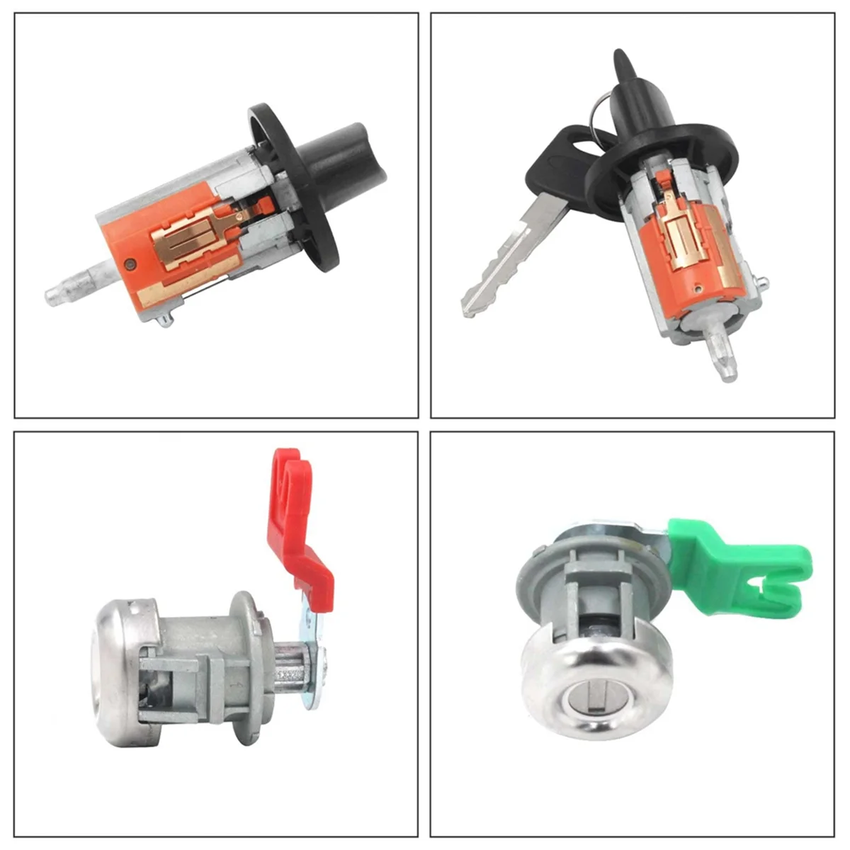 Цилиндр замка зажигания цилиндр дверного для Ford Explorer Sport Trac/F150/F250/F350 LC6177 DL5885 322347