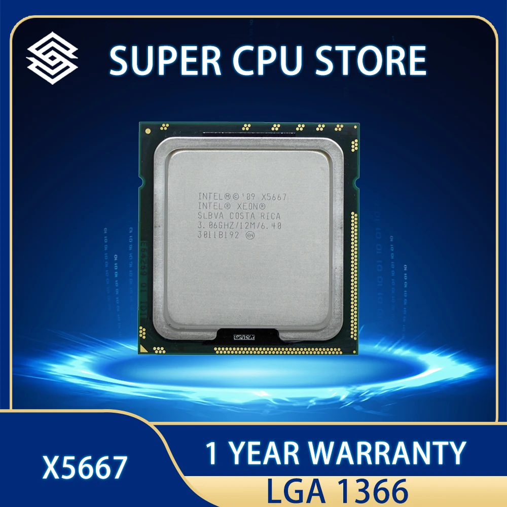 

Processor X5667(12M Cache,3.06GHz)Quad-core LGA1366 Xeon X5667 Server CPU,Xeon X5667 Desktop CPU,X5667 CPU,95W