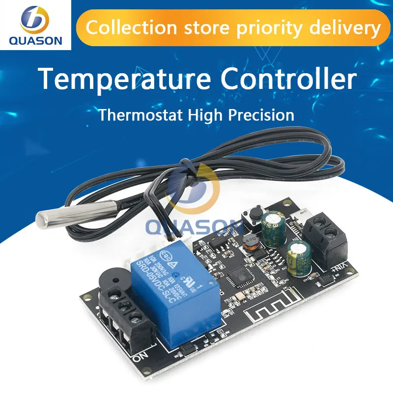 

XY-WFT1 Remote WIFI Thermostat High Precision Temperature Controller Module Cooling and Heating APP Temperature Collection