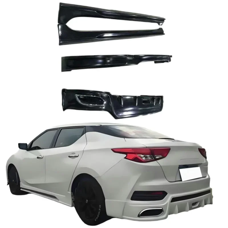 Автомобильный комплект широкого кузова Pp задний бампер губа переднего бампера