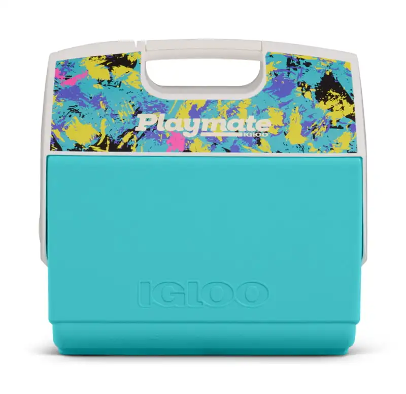 

Quart Playmate Hardsided Cooler, Color Splat Blue