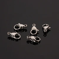 handmade diy jewelry accessories stainless steel lobster clasp bracelet clasp necklace clasp connecting clasp key chain