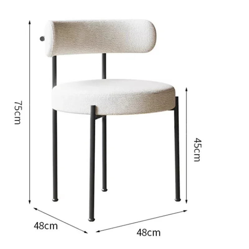 Кухонные дизайнерские обеденные стулья с акцентом эргономичный современный