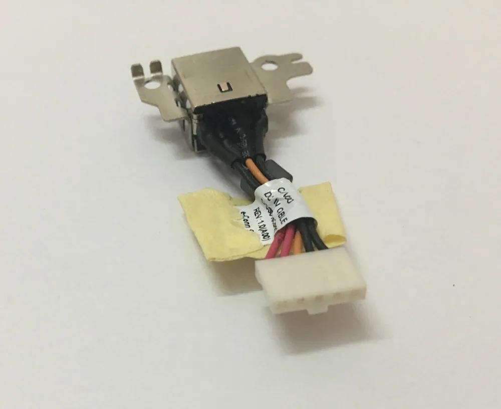 

WZSM New DC Power Jack With Cable For Dell Chromebook 11 3180 Latitude 3189 XNJ46 0XNJ46