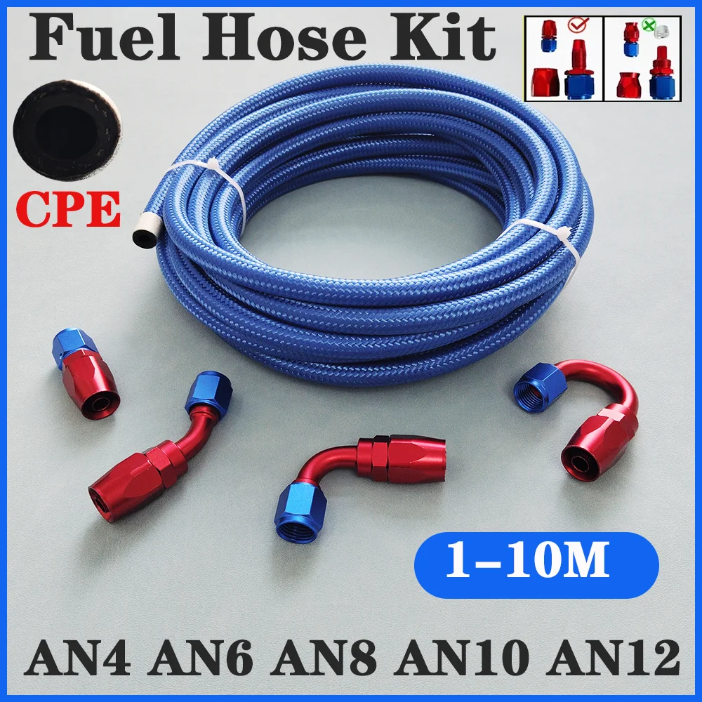 Прямой 45 90 180-градусный поворотный фитинг для масляного топливного шланга