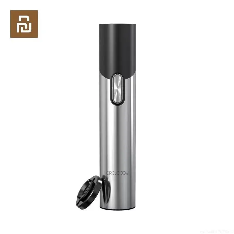 

Youpin Circle Joy Electric Wine Beer Automatic Corkscrew 2 In 1 Beer Bottle Opener USB Charging Bar Accessories Can Opener Tools