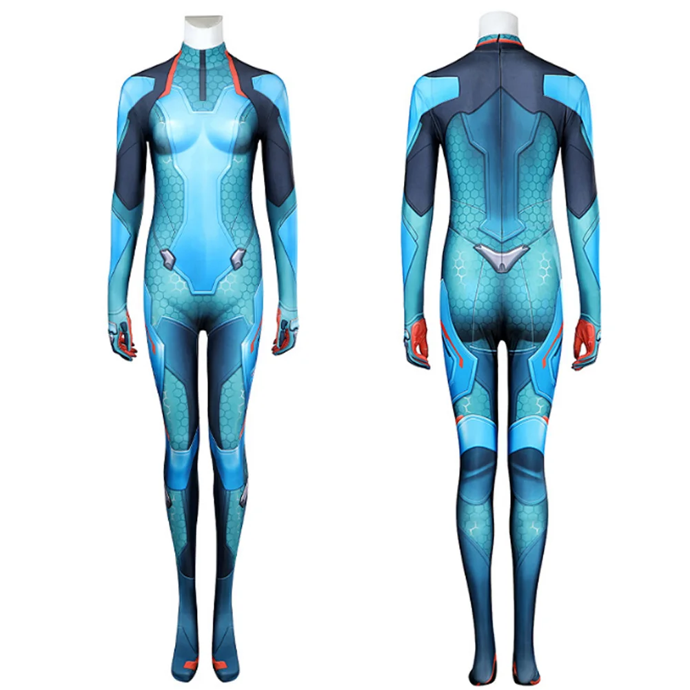 Юно оранжевый костюм для косплея игра OW 2 маскировка женское фантазийное платье