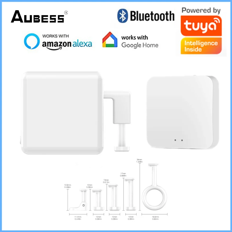 

Пульт дистанционного управления для телевизоров Aubess, Tuya, Bluetooth, голосовое управление, голосовой помощник Alexa, Google Assistant