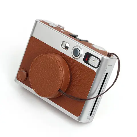 Крышка объектива из искусственной кожи CUJMH для Instax Mini EVO
