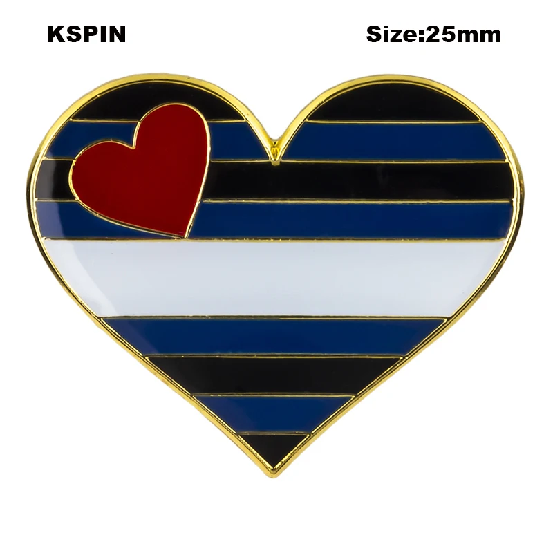 

Leather Pride Pins Badge Brooch Badges on Backpack Pin Brooch