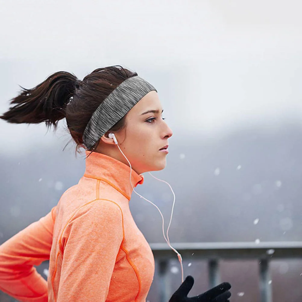 Эластичная повязка на голову шарф для волос йоги спортзала мужчин и женщин