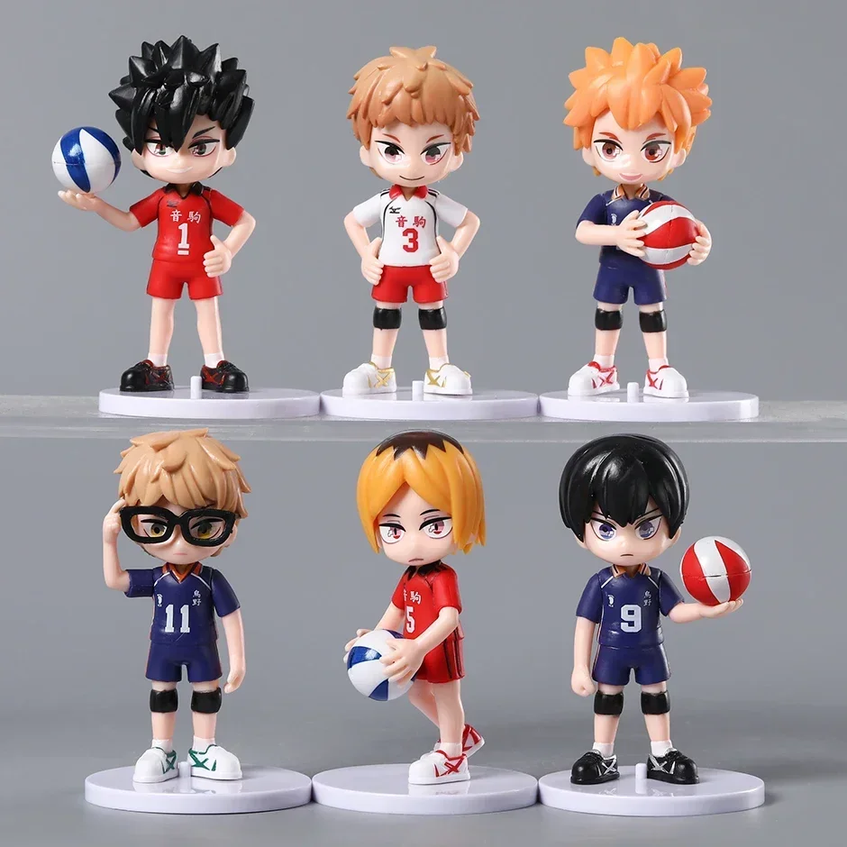 Фото Hinata Shoyo Tobio Kageyama Kozume Kenma Tetsurou kuroo, милые игрушки, фигурки, модели, куклы, полный набор №2