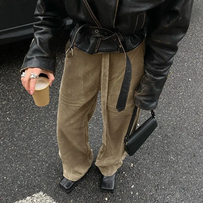 Женские вельветовые брюки