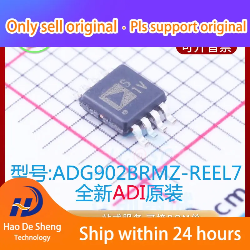 

10 шт./партия ADG902BRMZ Logo S1V MSOP8 новый оригинальный внешний аккумулятор