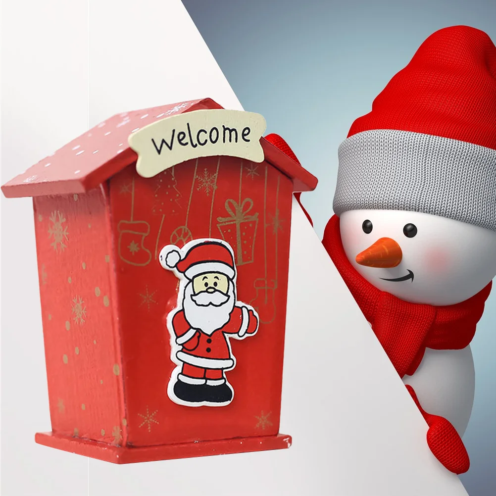 

Creative Christmas Themed House Box Cartoon Piggy Bank Saving Box for Kids Children (Random Pattern)