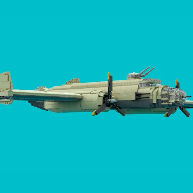 Модель военного самолета Moc строительные блоки боевой фактор Митчелла подарки