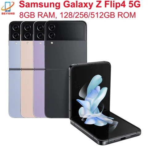 Смартфон Samsung Galaxy Z Flip4, 8/128ГБ, 8/256ГБ, 8/512ГБ, global, Б/у