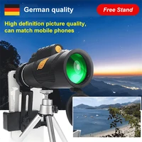 12x50 powerful hd monocular telescope with tripod and smartphone holder suitable for hiking and camping telescope