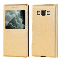 for coolpad legacy brisa s sr simple flip cover leather ultra thin window phone case shockproof men women use legacys