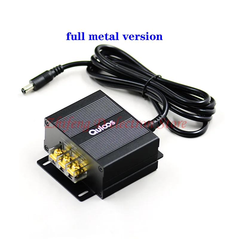 Автомобильный линейный понижающий блок питания QU02, HiFi, 11,5 в, 2 А, шум фильтра, с ACC включением