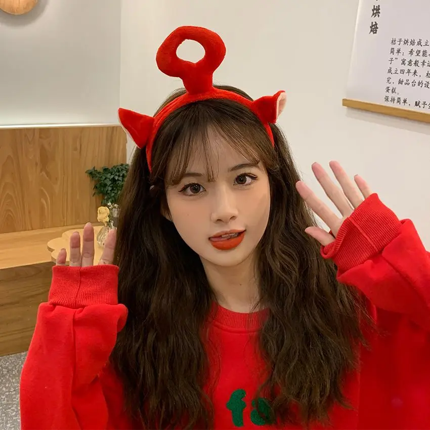 Детская повязка на голову с героями мультфильмов для косплея детей милая