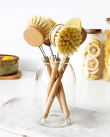 wooden handle cleaning brush kitchen household cleaning brush beech wood long handle brush dish brush dish brush cleaning tool