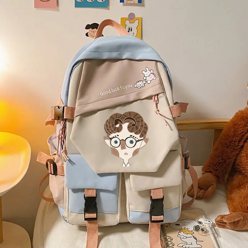 

Рюкзак Школьный для детей и подростков с принтом персонажа аниме игры персонажа V Emma Вудса Naib Subedar верхта бехамфил Трейси Эмили диер