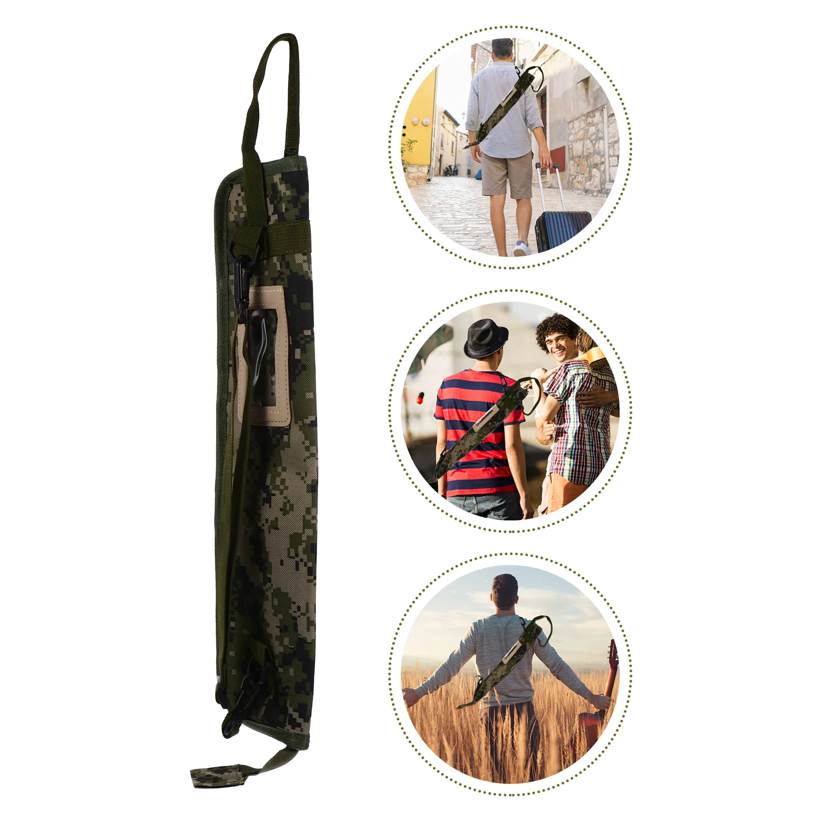 

1Pc Drumstick Carrying Bag Drumstick Shoulder Bag Drum Mallets Bag Drumstick Shoulder Pouch Drumstick Organizer